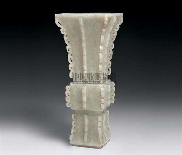 白玉方觚 -  - 中国古代工艺美术 - 2006年度大型经典艺术品拍卖会 -收藏网