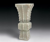白玉方觚 -  - 中国古代工艺美术 - 2006年度大型经典艺术品拍卖会 -收藏网