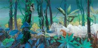无可阻挡 布面油画 -  - 中国油画  - 2010年秋季艺术品拍卖会 -收藏网