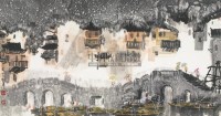 江南三月 镜心 设色纸本 - 徐希 - 中国书画（一） - 2006春季拍卖会 -收藏网
