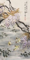 花鸟 立轴 纸本 - 金梦石 - 中国书画（下） - 2010瑞秋艺术品拍卖会 -收藏网