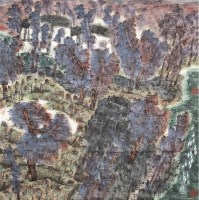 山水 纸本 单片 - 陈向迅 - 中国书画（一）精品专场 - 天目迎春 -收藏网