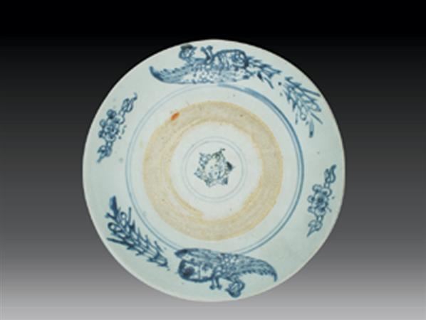 元 青花凤纹盘 -  - 瓷玉珍玩 - 2006艺术精品拍卖会 -收藏网