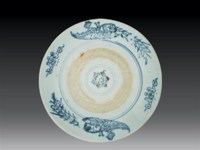 元 青花凤纹盘 -  - 瓷玉珍玩 - 2006艺术精品拍卖会 -收藏网