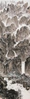 黄山全景图 立轴 设色纸本 - 亚明 - 中国书画一 - 2010秋季艺术品拍卖会 -收藏网