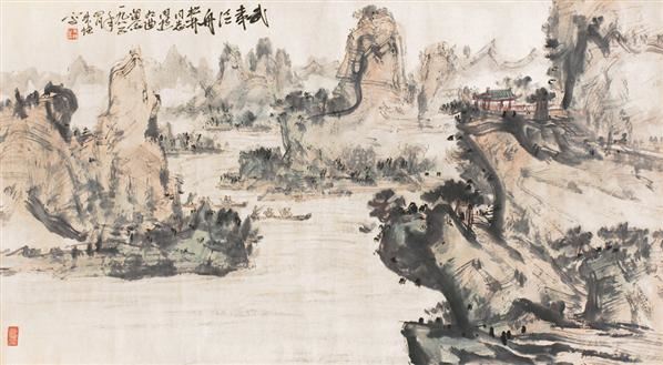 花鸟 设色纸片 - 116678 - 朱恒艺术专题 - 2006年秋季精品拍卖会 -收藏网