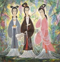 三喜图 镜心 设色纸本 - 林风眠 - 中国书画（一） - 2006春季拍卖会 -收藏网