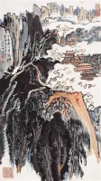 云山古寺图 - 陆俨少 - 西泠印社部分社员作品 - 2006春季大型艺术品拍卖会 -收藏网