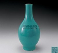 松耳绿釉橄榄瓶 -  - 中国古代工艺美术 - 2006年度大型经典艺术品拍卖会 -收藏网
