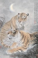 晓风 立轴 设色纸本 - 冯大中 - 中国书画夜场 - 2010秋季艺术品拍卖会 -收藏网