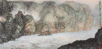 晓雾初开破浪来 镜心 设色纸本 - 118211 - 中国书画（二） - 2006春季拍卖会 -收藏网