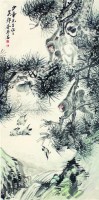 金梦石 松猴图 - 金梦石 - 中国书画  - 上海青莲阁第一百四十五届书画专场拍卖会 -收藏网