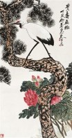 贵寿无极 立轴 设色纸本 - 王震 - 中国书画（二） - 2010年秋季艺术品拍卖会 -收藏网