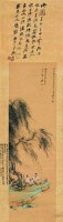 張大千（1899&#12316;1983）&#8195;柳蔭高士圖 -  - ·中国书画近现代名家作品专场 - 2008年春季拍卖会 -收藏网