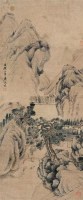 山水 镜片 纸本 - 陆恢 - 中国书画（下） - 2010瑞秋艺术品拍卖会 -收藏网