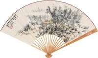 山水 成扇 纸本 - 樊浩霖 - 中国书画（上） - 2010瑞秋艺术品拍卖会 -收藏网