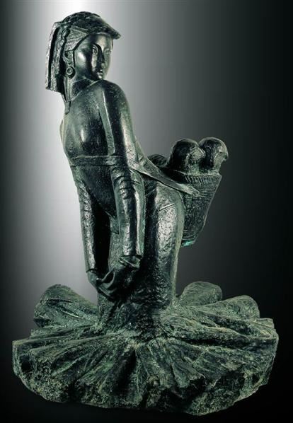 湯守仁（b.1933）&#8195;林多娜 -  - 首届当代中国雕塑专场 - 2008年春季拍卖会 -收藏网