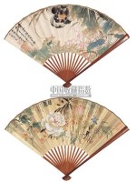 双寿图 - 吴湖帆 - 中国书画成扇 - 2006春季大型艺术品拍卖会 -收藏网