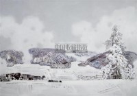 仙女山·雪（四） 布面  油画 - 翁凯旋 - 中国油画 - 2006春季拍卖会 -收藏网
