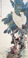 江寒汀(1903～1963)    蕉園鸚鵡圖 - 江寒汀 - 中国书画海上画派 - 2006春季大型艺术品拍卖会 -收藏网