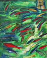 玉泉觀魚 -  - 名家西画 当代艺术专场 - 2008年春季拍卖会 -收藏网