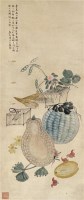 蔬果 立轴 纸本 - 陆恢 - 文物公司旧藏暨海外回流 - 2010秋季艺术品拍卖会 -收藏网