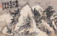 山水 镜心 水墨纸本 - 8107 - 中国书画（二） - 2006春季拍卖会 -收藏网