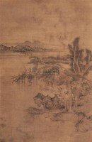 山水 立轴 绢本 - 赵孟頫 - 中国书画（上） - 2010瑞秋艺术品拍卖会 -收藏网