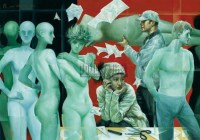 走过都市系列之服装设计师 布面油画 -  - 中国油画  - 2010年秋季艺术品拍卖会 -收藏网