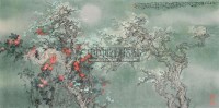 江南三月 镜心 设色纸本 - 宋雨桂 - 中国书画夜场 - 2010秋季艺术品拍卖会 -收藏网