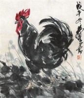 大吉图 镜心 纸本 - 黄胄 - 中国书画 - 2010年秋季书画专场拍卖会 -收藏网