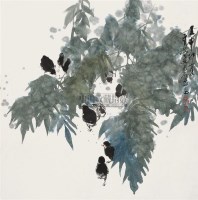 花鸟 立轴 设色纸本 - 王有政 - 中国书画 - 2010秋季艺术品拍卖会 -收藏网