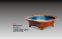 钧窑四足海棠式洗 -  - 瓷器 - 2010年大型精品拍卖会 -中国收藏网