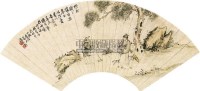 人物 扇面 设色纸本 -  - 中国书画（一） - 2010秋季艺术品拍卖会 -收藏网