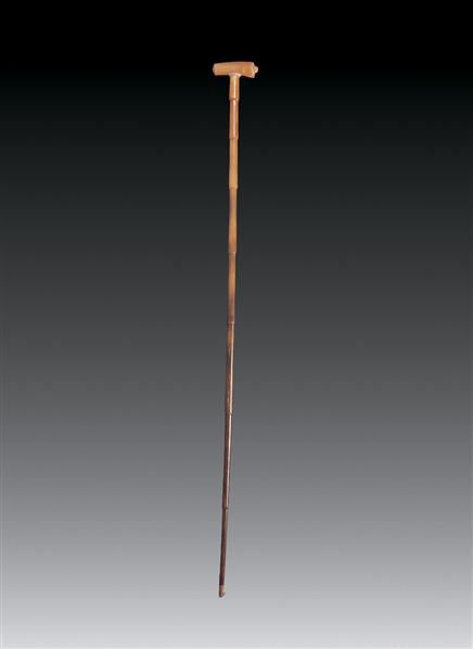犀角竹节权杖