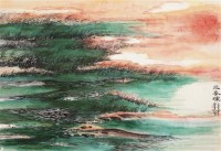 三春晖 镜框 设色纸本 - 陈佩秋 - 中国书画 - 2011秋季艺术品拍卖会 -收藏网