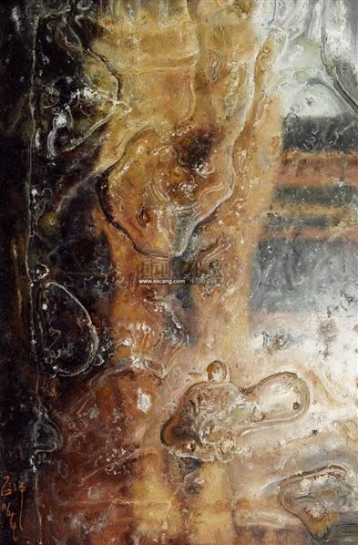 水·空气和身体之五 布面油画-石冲-油画雕塑专场-2011春季艺术品拍卖