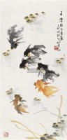 鱼乐图 软片 设色纸本 -  - 中国书画 - 2010秋季艺术品拍卖会 -收藏网