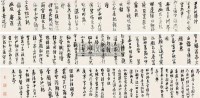 夏言 行书与东峰翁诗 手卷 水墨笺本