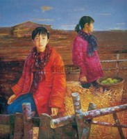 和风 布面  油画 - 高虹 - 中国油画与雕塑专场 - 2008年春季艺术品拍卖会 -收藏网