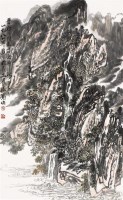 峰峦林泉 镜片 设色纸本 - 崔振宽 - 中国书画三 - 2010年金秋大型艺术品拍卖会 -收藏网