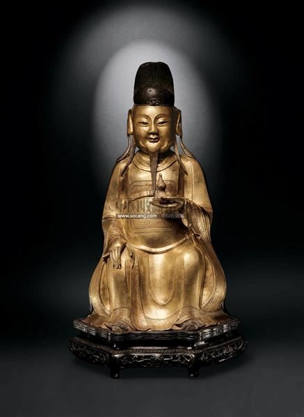明代 道教神像 - - 善哉-金铜佛像 - 十五周年庆典拍卖会 -中国收藏网