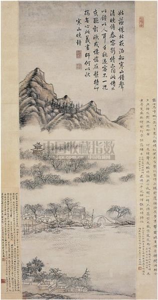 寒山晓钟图-张宗苍-中国书画古代作品专场-2010年春季艺术品拍卖会