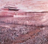 刘戈 2003年作 天安门·随想 布面 油画 - 刘戈 - 油画 - 2006年金秋珍品拍卖会 -收藏网