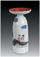 仕女尚口瓶 - 158087 - 中国当代名家陶瓷 - 2007秋季拍卖会 -收藏网