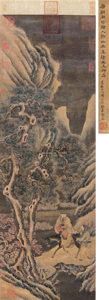 立轴 设色绢本 - 116302 - 先贤遗珍·中国古代书画专场 - 首届艺术品