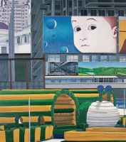 眼睛1 布面 油画 -  - 中国油画 雕塑影像 - 2006广州冬季拍卖会 -收藏网