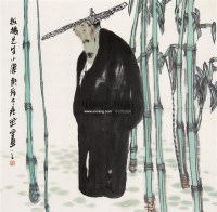 人物 镜心 设色纸本 - 119214 - 中国书画 - 第117期月末拍卖会 -收藏网