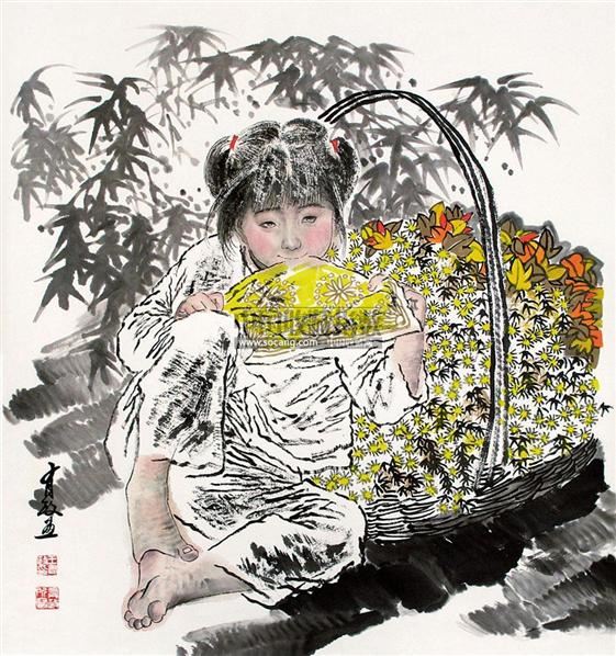 人物 轴 - 5448 - 中国书画 - 2011年首屇艺术品拍卖会 -收藏网