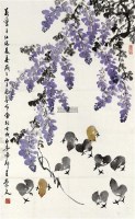 万紫千红 立轴 设色纸本 - 126335 - 中国书画专场一 - 2011秋季艺术品拍卖会 -收藏网